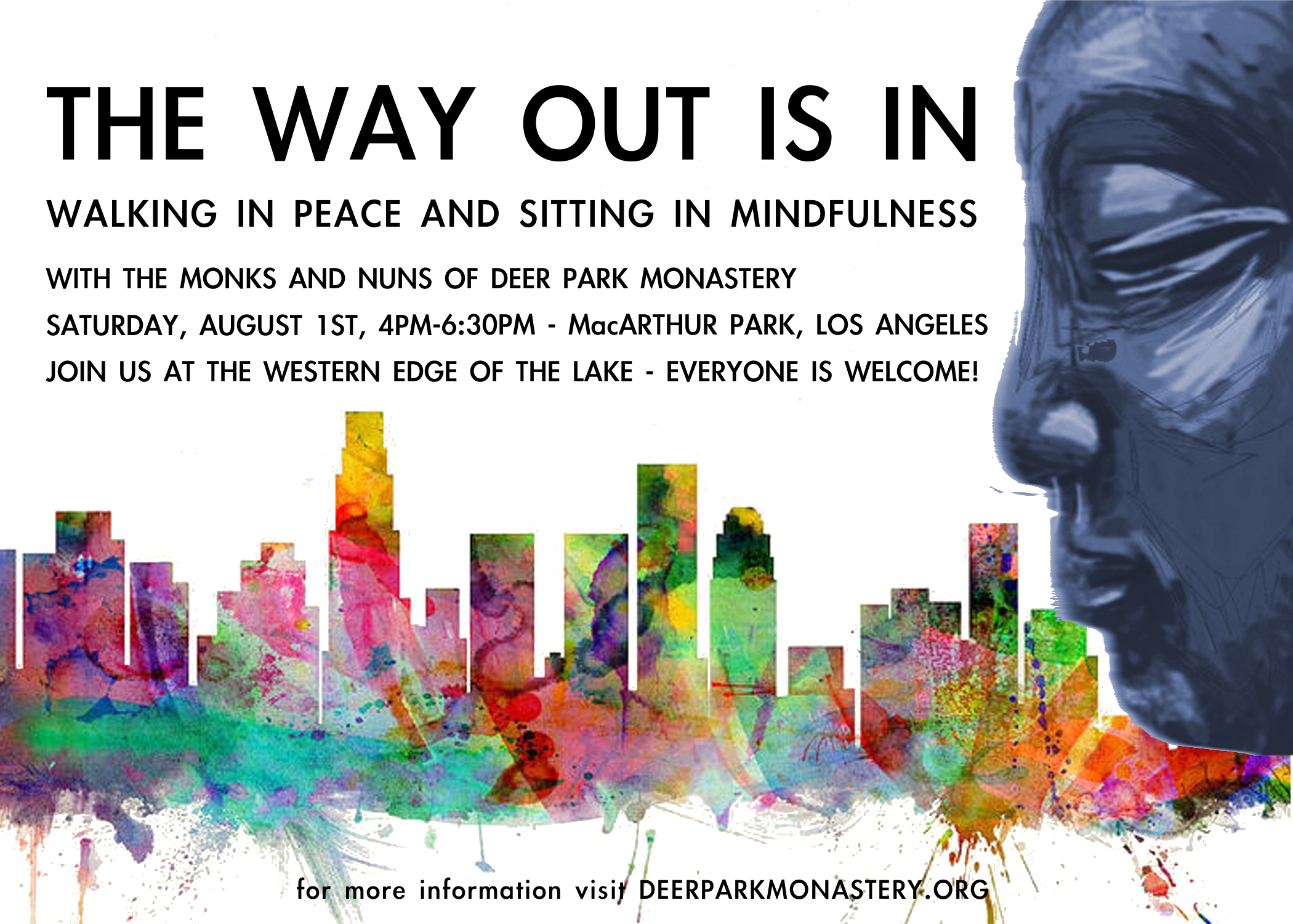 Walking for Peace, Sitting in Mindfulness. LA event.