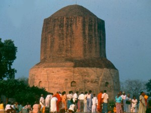 Dhamekh Stupa at Sarnath in India