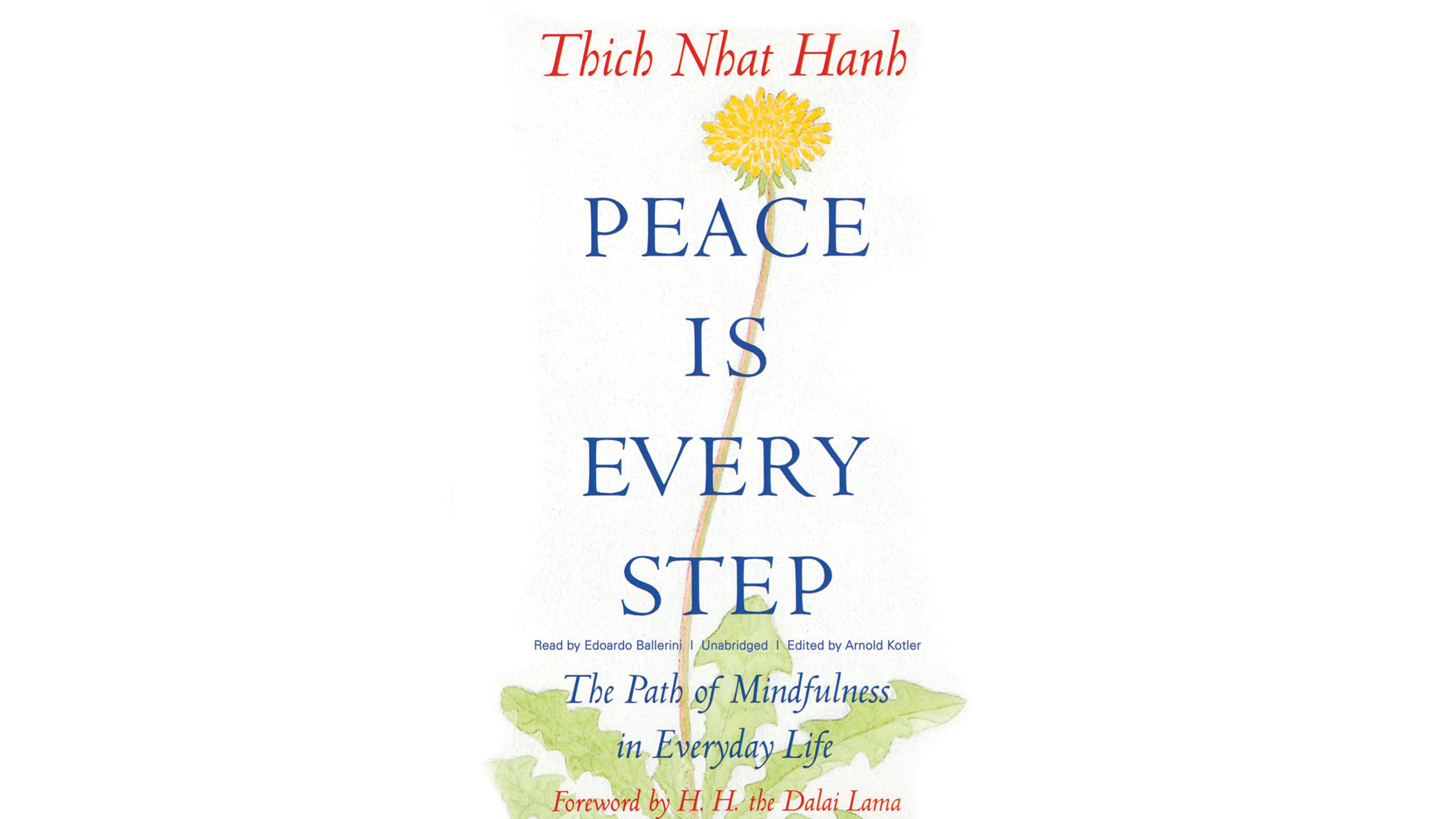 Peace is Every Step book jacket