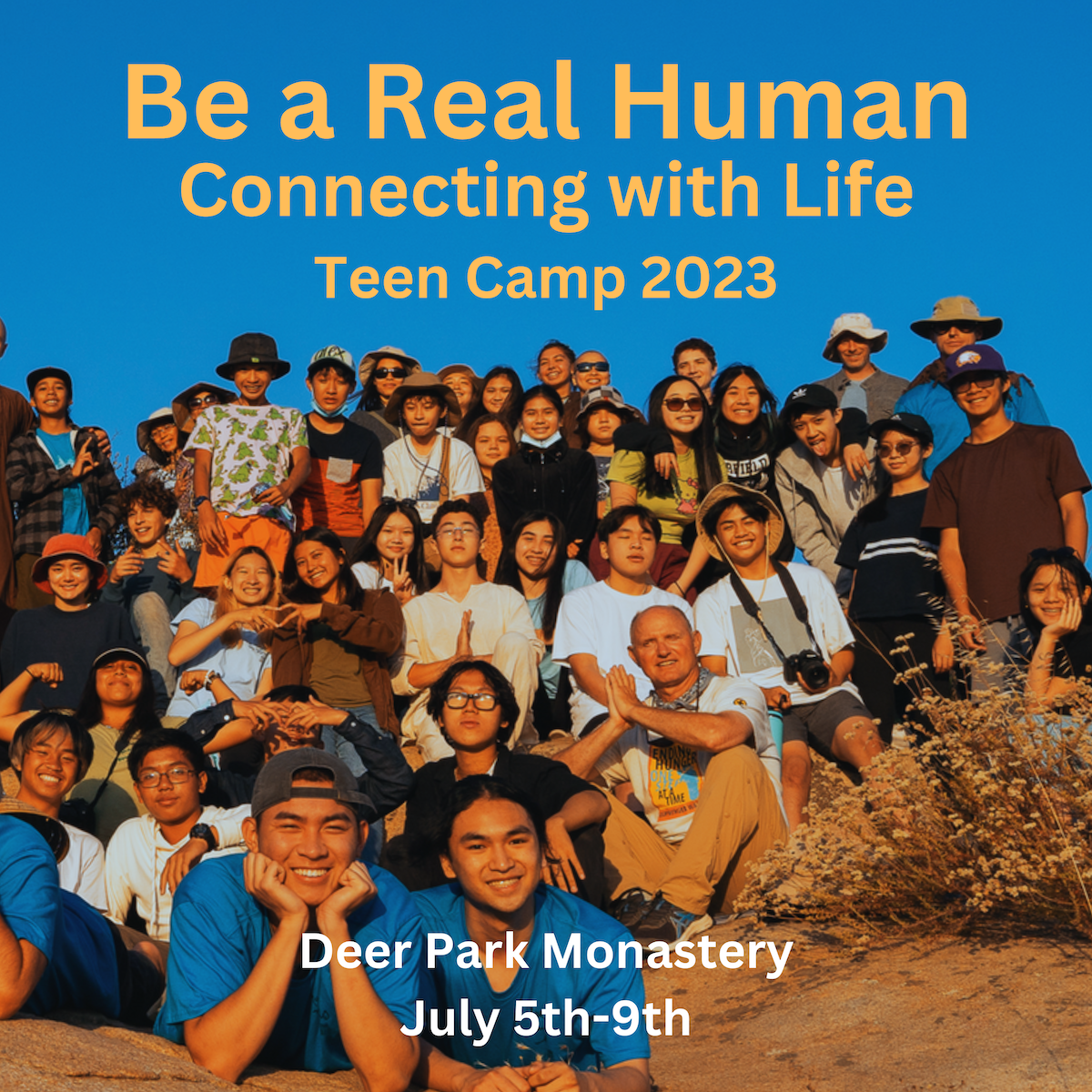Teen Camp: Be a Real Human, Connecting with Life