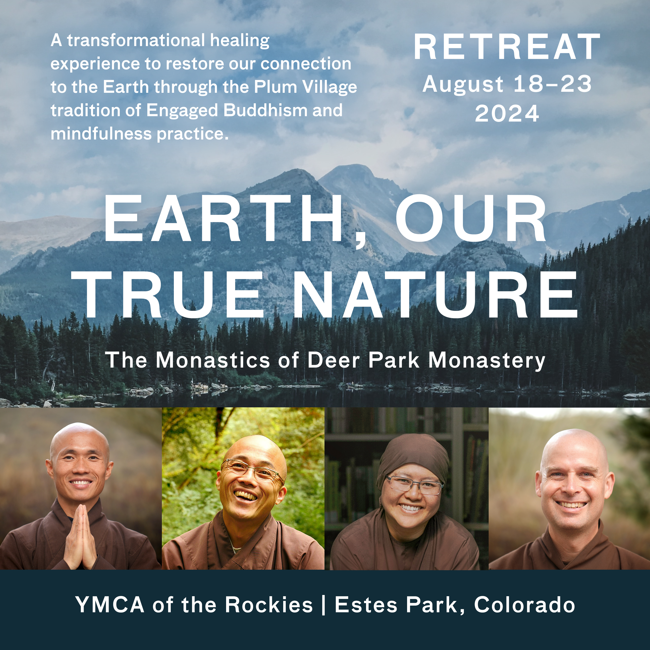 Earth, Our True Nature Retreat at the YMCA of the Rockies in Colorado