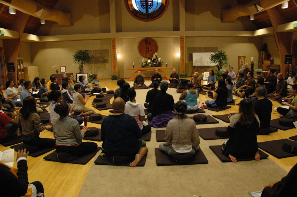 POC Retreat, 2014, Deer Park Monastery, Ocean of Peace Meditation Hall
