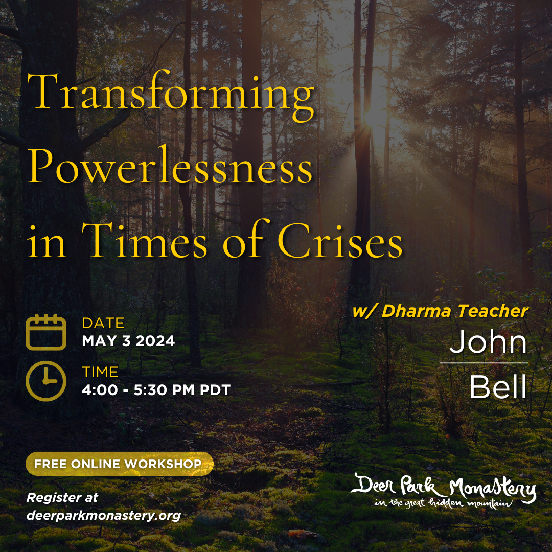 Transforming Powerlessness in Times of Crises